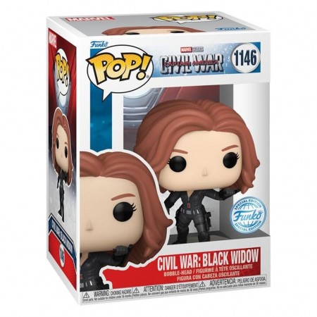 Funko Pop Marvel Captain America: Civil War Exclusive - Black Widow 1146