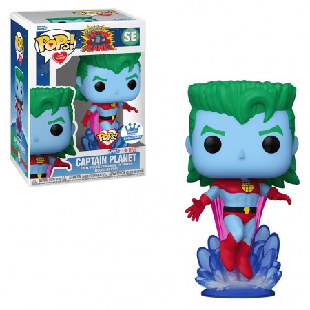 Funko Pops The New Adventures Of Captain Planet Exclusive - Captain Planet Se (73962)