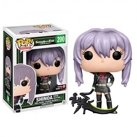 Funko Pop Animation Seraph Of The End Exclusive - Shinoa With Scythe 200