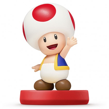 Amiibo Nintendo Super Mario - Toad (nvl-c-abae)