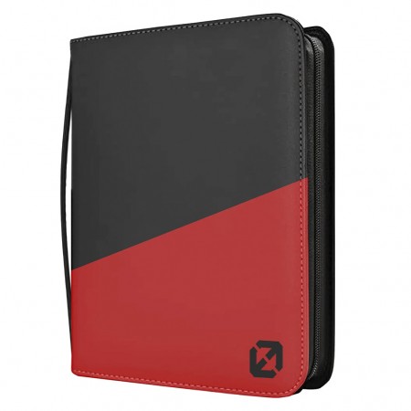 Album Pokmon Evoretro Shield + Toploader Binder - Vermelho e Preto