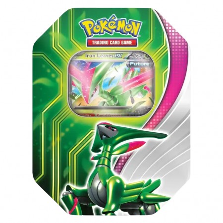 Cartas Pokemon Tcg Paradox Clash Tin - Walking Wake Ex & Iron Leaves Ex (85759)
