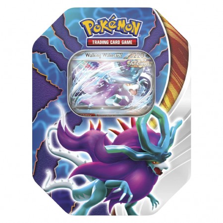 Cartas Pokemon Tcg Paradox Clash Tin - Walking Wake Ex & Iron Leaves Ex (85759)