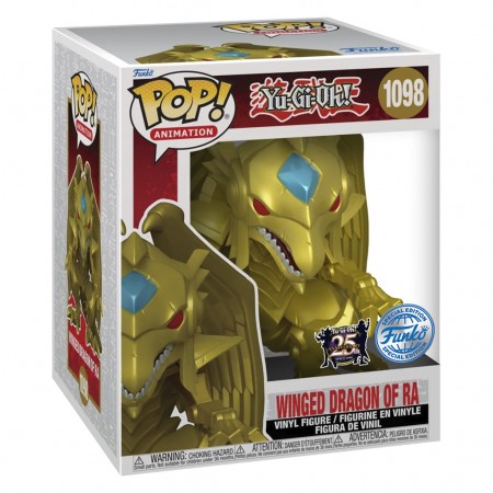 Funko Pop Animation Yu-gi-oh Exclusive - Winged Dragon Of Ra 1098