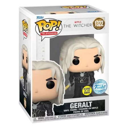 Funko Pop Television The Witcher S2 Exclusive - Geralt 1322 (glows In The Dark)