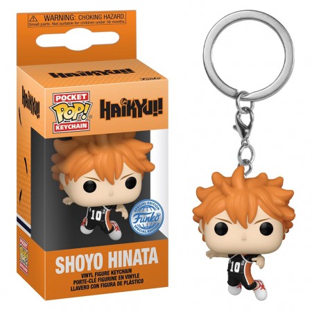 Chaveiro Funko Pop Keychain Haikyu!! Exclusive - Shoyo Hinata (66886)