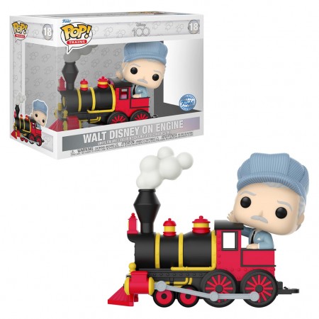 Funko Pop Train: Disney 100 Excllusive - Walt Disney On Engine 18