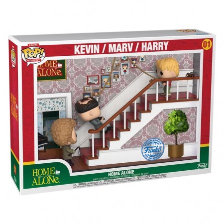 Funko Pop Moments Home Alone Exclusive - Kevin / Marv / Harry 01 (68429)