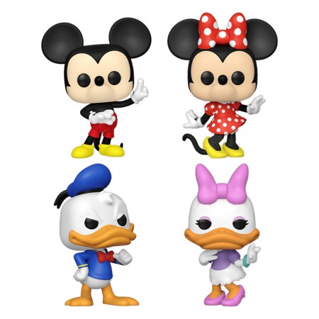 Funko Pop Icons Disney 100th Anniversary Exclusive - Mickey / Minnie / Donald / Daisy