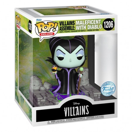 Funko Pop Deluxe Disney Villains Exclusive - Maleficent With Diablo 1206