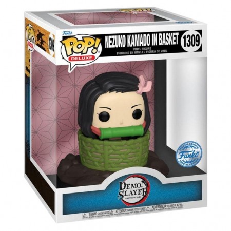 Funko Pop Deluxe Demon Slayer: Kimetsu No Yaiba Exclusive - Kamado Nezuko In Basket 1309