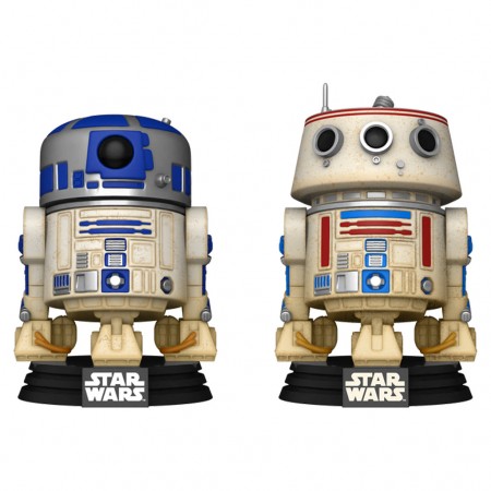 Funko Pop Star Wars Galactic Convention 2023 - R2-d2 & R5-d4 2-pack (68750)