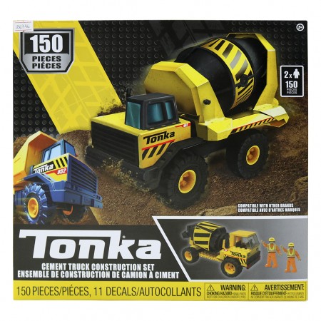 Brinquedo de Montar Tonka Cement Truck Construction Set - 150 Peas (tk3523-01-7233)