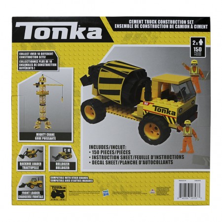 Brinquedo de Montar Tonka Cement Truck Construction Set - 150 Peas (tk3523-01-7233)
