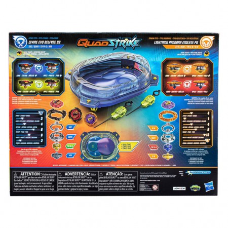 Hasbro Beyblade Burst Quad Strike 4 em 1