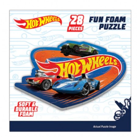 Puzzle Hot Wheels Fun Foam - 28 Peas (8021)