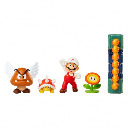 Diorama Jakks Super Mario - Lava Castle Diorama Set (0153)
