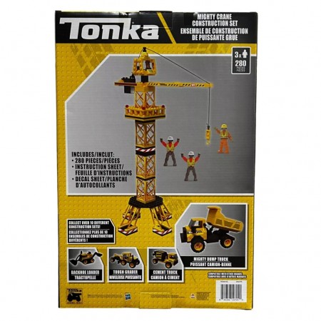 Brinquedo de Montar Tonka Guindaste Mighty Crane Construction Set (tk3524-02)