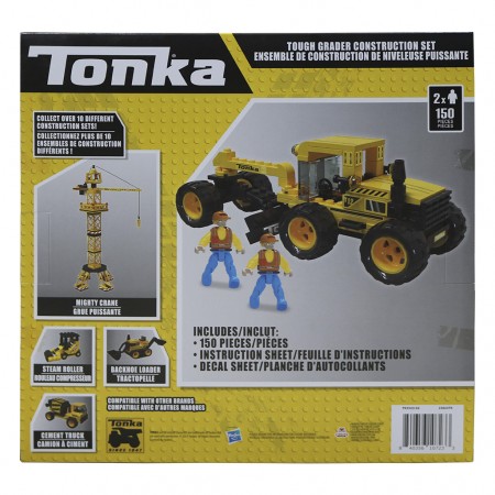 Brinquedo de Montar Tonka Tough Grader Construction Set - 150 Peas (tk3523-02-7233)