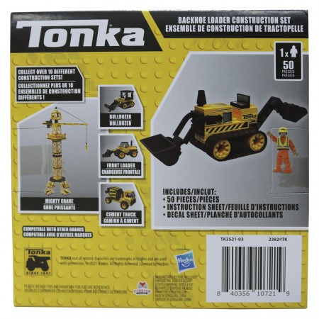 Brinquedo de Montar Tonka Backhoe Loader Construction Set - 50 Peas (tk3521-02)