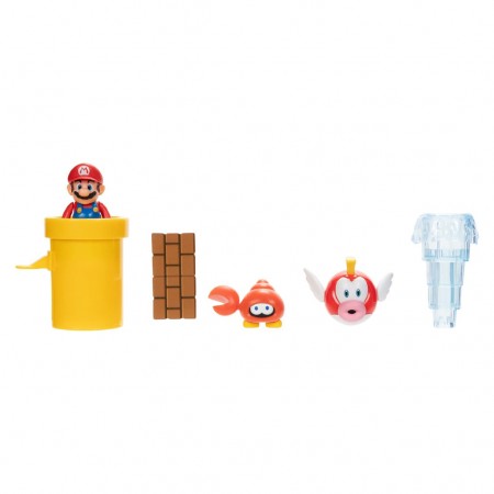 Diorama Jakks Super Mario Sparkling Waters Diorama Set (3665)