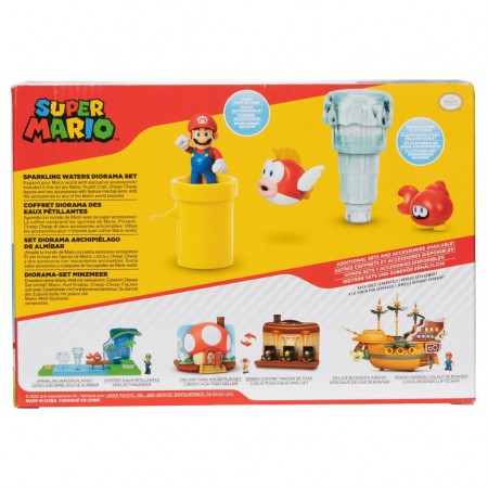 Diorama Jakks Super Mario Sparkling Waters Diorama Set (3665)