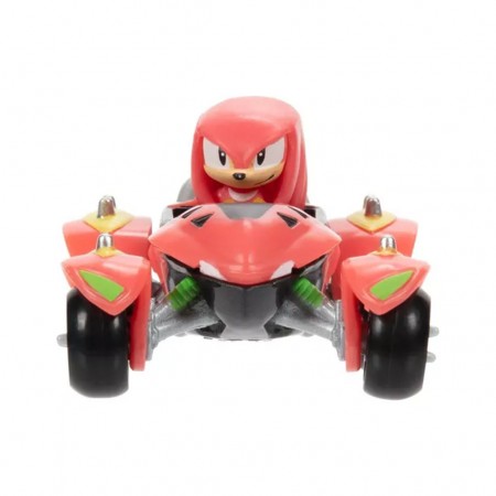 Carrinho Die Cast Jakks Sonic The Hedgehog - Knuckles (4877)