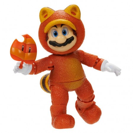 Boneco Jakks Super Mario Bros. Movie - Tanooki Mario (8202)