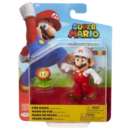Boneco Jakks Super Mario - Fire Mario (7830)
