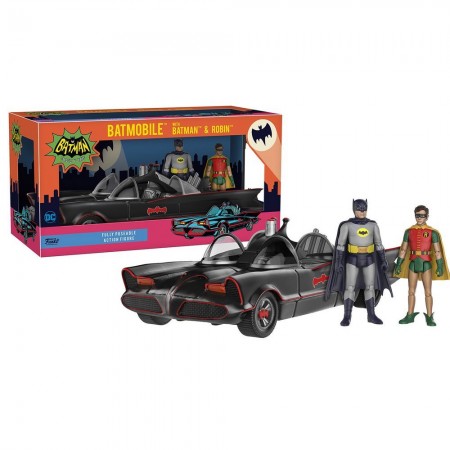 Boneco Funko Action Dc Batmobile Batman & Robin