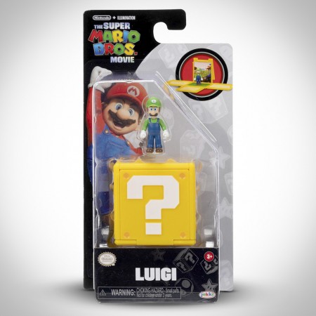 Boneco Jakks Super Mario Bros. Movie - Luigi (7618)