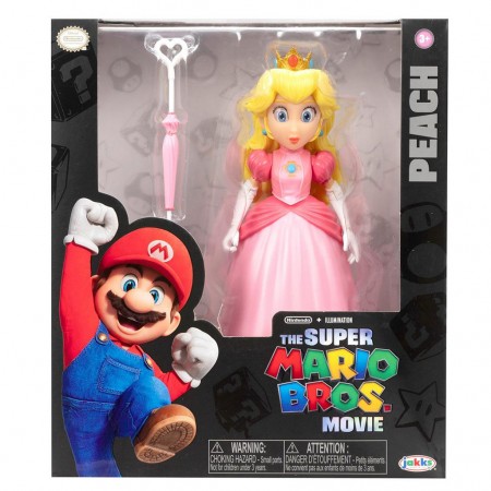 Boneco Jakks Super Mario Bros. Movie - Princess Peach (7182)