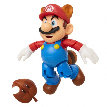Boneco Jakks Super Mario - Raccoon Mario (5608)