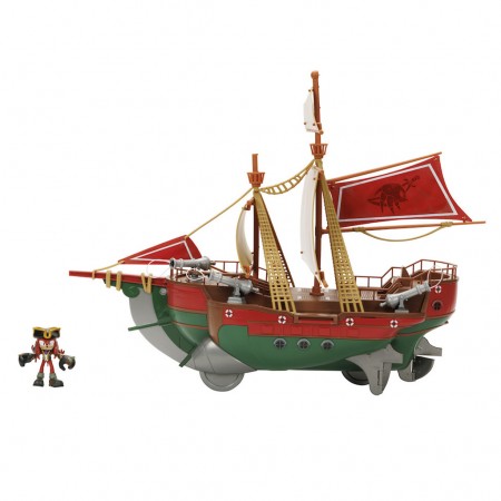 Boneco Jakks Sonic Prime - Angel's Voyage Pirate Ship (9186)