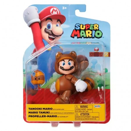 Boneco Jakks Super Mario - Tanooki Mario (0014)