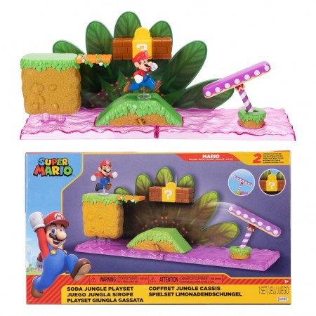 Diorama Jakks Super Mario - Soda Jungle Playset (1615)