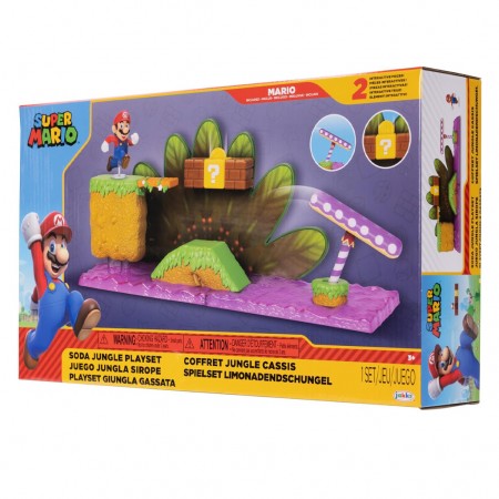 Diorama Jakks Super Mario - Soda Jungle Playset (1615)