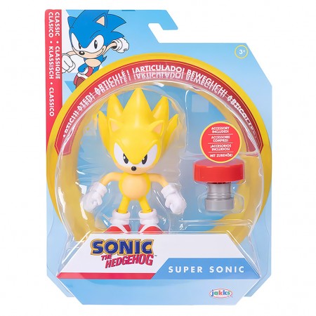 Boneco Jakks Sonic The Hedgehog - Super Sonic (0885)