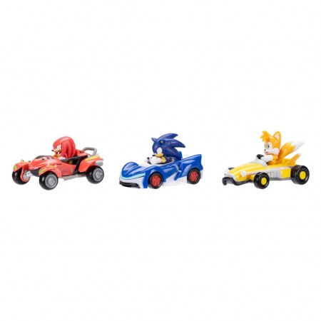 Carrinhos Jakks Sonic The Headgehog 3-pack 1:64 (2414)