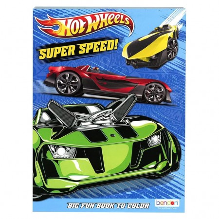 Livro de Colorir Hot Wheels (0895)