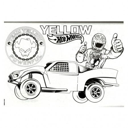 Revista de Colorir Hot Wheels Imagine Ink (9237)