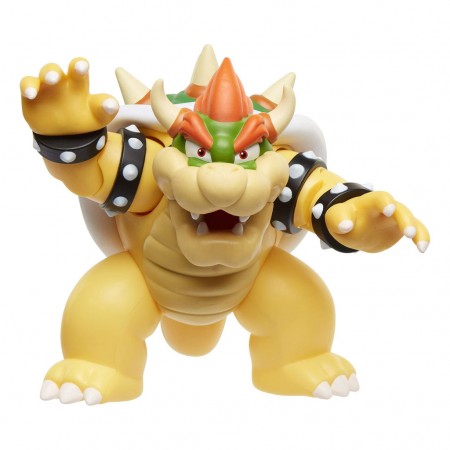 Boneco Jakks Super Mario - Mario Vs Bowser Diorama Set (5124)