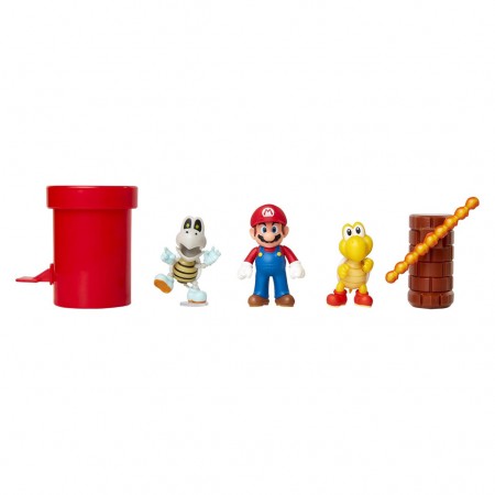 Boneco Jakks Super Mario - Dungeon Diorama Set (9897)