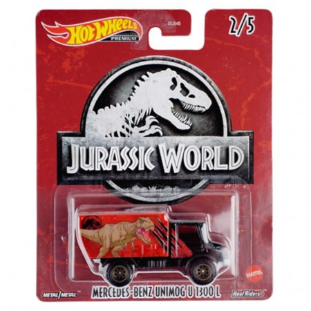 Carro Hot Wheels Jurassic Park World - Mercedes-benz Unimog U 1300 L (6235)