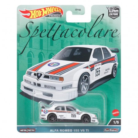 Carro Hot Wheels Spettacolare 1/5 - Alfa Romeo 155 V6 Ti (0262)