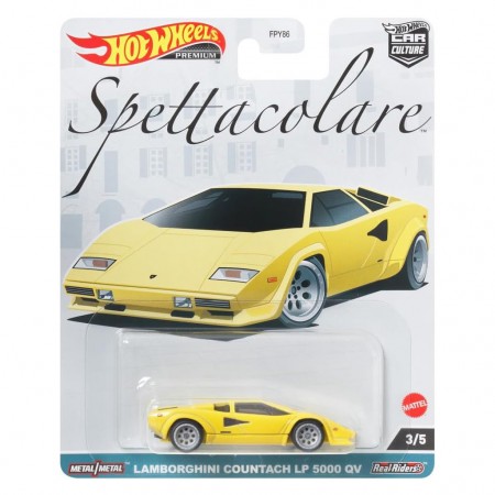 Carro Hot Wheels Spettacolare 3/5 - Lamborghini Countach Lp 5000 Qv (0521)