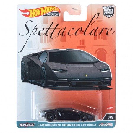 Carro Hot Wheels Spettacolare 0/5 - Lamborghini Countach Lpi 800-4 (0442)
