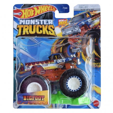 Hot Wheels Monster Trucks  Live 8/8 - 4x4x4 Big Foot Hnw26 (70539)