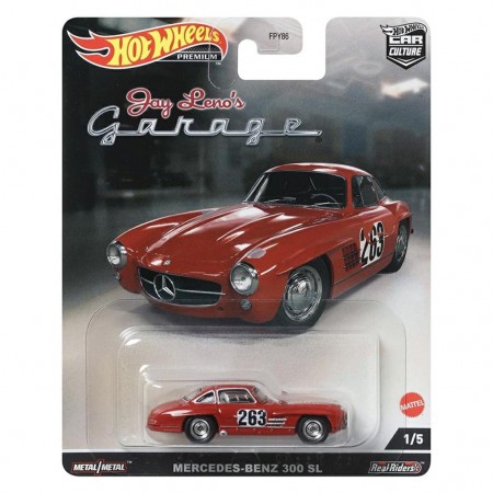 Carro Hot Wheels Premium Jay Leno's Garage 1/5 - Mercedes-benz 300 Sl (1759)