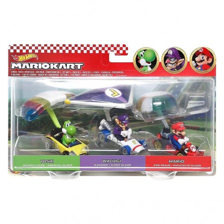 Carrinhos Jakks Mario Kart 3-pack (9045)